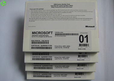 Retail OEM SP1 64bit Computer Ram Memory , Windows 7 Professional Coa Sticker