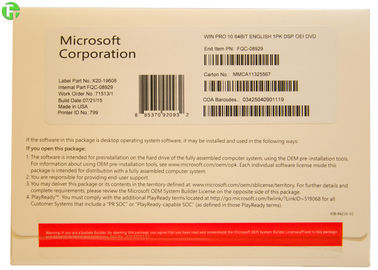 Windows Server Software Win 8.1 Professional OEM Original Key COA Sticker