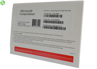 Windows 8.1 Pro OEM COA License Sticker For Microsoft Office 2016