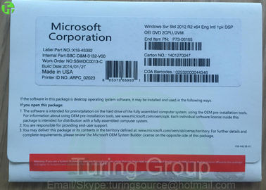 Microsoft Windows Sever 2012 R2 , Windows Server OEM Pack 2CPU / 2VM Full Genuine