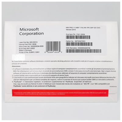 Win11 PRO OEM License No Language Limitation 15000 MHz Video Memory Frequency The Key To Unlock Your Business Potential