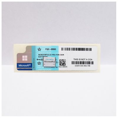 Multiple Languages Supported Windows 10 Pro OEM License Perpetual Windows 10 Digital Product Key