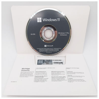 オリジナル Windows 11 Pro OEM DVD ドイツ版 64 ビット システムビルダーライセンス