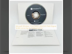 Microsoft Windows 11 Pro フランス OEM DVD パック プロ用 オリジナル 64 ビット ライセンス キー