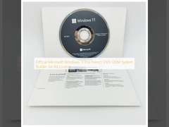 公式Microsoft Windows 11 Pro フランス語DVD OEMシステムビルダー 64ビットライセンス