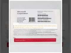 Microsoft Windows 11 Pro オフィシャル ドイツ DVD OEM システムビルダー 64 ビット ライセンス プロ用