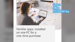 Office 2024 BIND キー セキュア フル スイート PC Mac